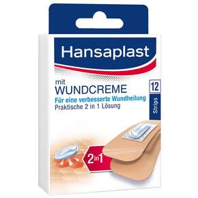 Hansaplast Pflaster mit Wundcreme Strips, A-Nr.: 3273626 - 01