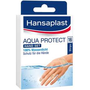 Hansaplast Aqua Protect Hand Set., A-Nr.: 3605436 - 01