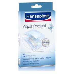 Hansaplast Med Aqua Protect 5 Strips groß, A-Nr.: 2946810 - 01