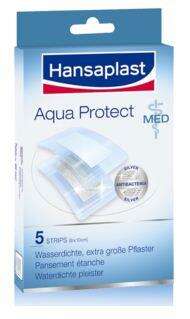 Hansaplast Med Aqua Protect 5 Strips groß, A-Nr.: 2946810 - 01