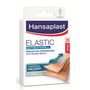 Hansaplast Elastic MED antibakteriell Strips, A-Nr.: 2843033 - 01