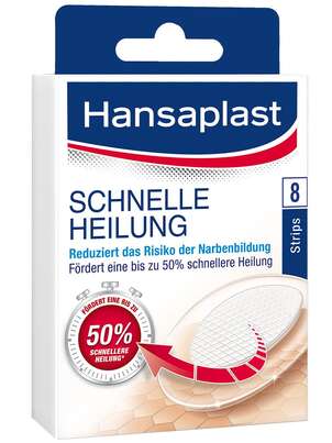 Hansaplast med Aktiv Gel Pflaster gross 8 Stück, A-Nr.: 2843168 - 01