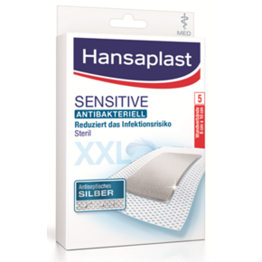 Hansaplast Sensitive MED antibakteriell XXL, A-Nr.: 4174145 - 01