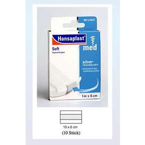 Hansaplast med soft 10cm x 6 cm 10 Stück, A-Nr.: 2843122 - 01