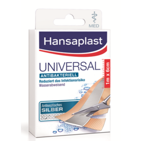 Hansaplast Universal MED antibakteriell 1m x 6cm, A-Nr.: 2843056 - 01