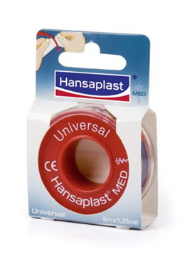 Hansaplast Universal MED Rollenpflaster 1,25cm x 5m, A-Nr.: 2843174 - 01