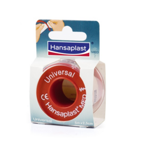 Hansaplast Universal MED Rollenpflaster 5m x 2,5cm, A-Nr.: 2843180 - 01