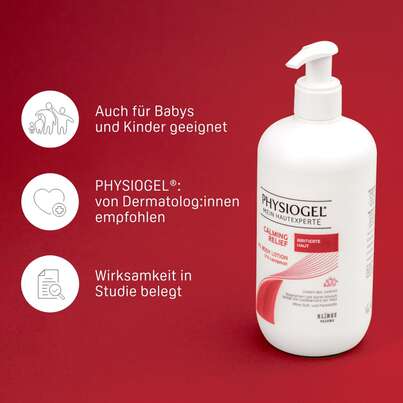 Sie sehen eine Packung PHYSIOGEL® Calming Relief A.I. Body Lotion bei Juckreiz und Rötungen, Produktbild: 04 PHYSIOGEL® Calming Relief A.I. Body Lotion bei Juckreiz und Rötungen, A-Nr.: 5388345 - 04