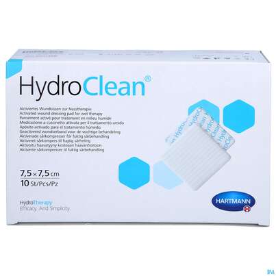 Hydroclean Wundkissen 7,5x7,5cm 10st, A-Nr.: 5310685 - 01