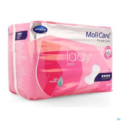 Inkontinenz Molicare Premium/lady Pad Tropfen 5 14st, A-Nr.: 4918663 - 04