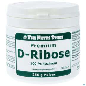 D-ribose Pulver 100% Rein Vegan 250g, A-Nr.: 3821766 - 01