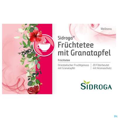 Sidroga Tee Doppelkammerbeutel Wellness Fruechte +granatapfel 20st, A-Nr.: 4268969 - 02