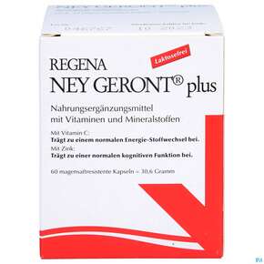 Regena Ney Kapseln Geront Plus 60st, A-Nr.: 4169500 - 01