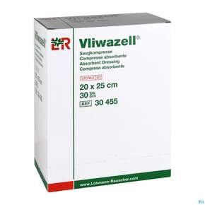 Vliwazell Saugkompresse Steril 20x 25cm 30st, A-Nr.: 3588962 - 01