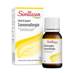 Sie sehen eine Packung Globuli gegen Sonnenallergie „Similasan“, Produktbild: 01 Globuli gegen Sonnenallergie „Similasan“, A-Nr.: 2425471 - 01