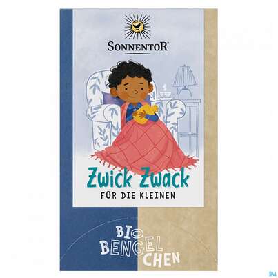 Sie sehen eine Packung Sonnentor Tee/bio Bio-bengelchen Zwickzwack 02629 18st, Produktbild: 02 Sonnentor Tee/bio Bio-bengelchen Zwickzwack 02629 18st, A-Nr.: 5211701 - 02