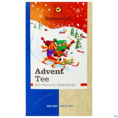 Sonnentor Fruechtetee/bio Advent 02307 18st, A-Nr.: 3574612 - 01