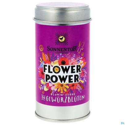 Sonnentor Gewuerzbluetenzubereitung Bio Flower Power Streudose 07376 40g, A-Nr.: 3391047 - 01