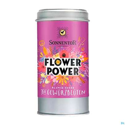 Sonnentor Gewuerzbluetenzubereitung Bio Flower Power Streudose 07376 40g, A-Nr.: 3391047 - 02