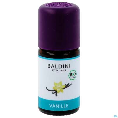 Sie sehen eine Packung Taoasis Baldini Bioaroma Vanille Extrakt 5ml, Produktbild: 01 Taoasis Baldini Bioaroma Vanille Extrakt 5ml, A-Nr.: 4621259 - 01