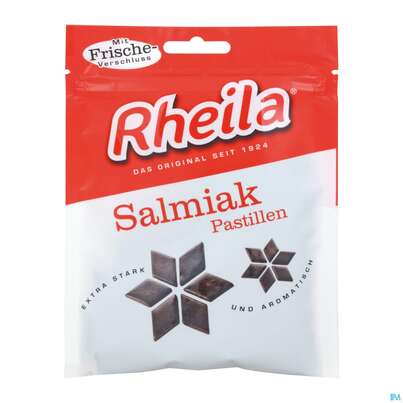 Rheila Zuckerhaltig Pastillen Salmiak 90g, A-Nr.: 4517177 - 01