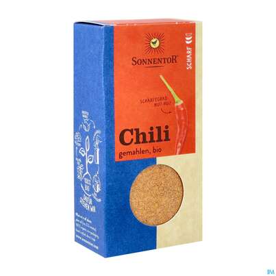 Sonnentor Bio Chili Gemahlen 00354 40g, A-Nr.: 3739987 - 02