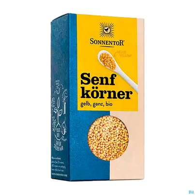 Sonnentor Bio Senfkoerner Gelb 00774 120g, A-Nr.: 3391343 - 02