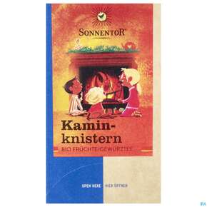 Sonnentor Fruechte-/gewuerz Tee Kaminknistern Bio 02304 18st, A-Nr.: 4039387 - 01