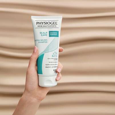PHYSIOGEL® Scalp Care Extra Mildes Shampoo für irritierte und sehr empfindliche Kopfhaut, A-Nr.: 5419525 - 06