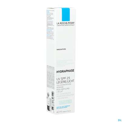 Sie sehen eine Packung La Roche Posay Hydraphase/ha Feuchtigkeitscreme Uv Leicht 40ml, Produktbild: 07 La Roche Posay Hydraphase/ha Feuchtigkeitscreme Uv Leicht 40ml, A-Nr.: 5716016 - 07