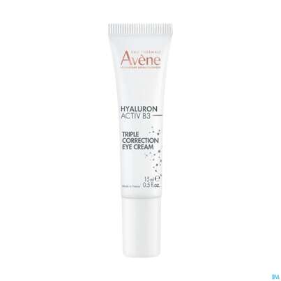 Sie sehen eine Packung Avene Hyaluron Activ B3 Augencreme 15ml, Produktbild: 11 Avene Hyaluron Activ B3 Augencreme 15ml, A-Nr.: 5693410 - 11