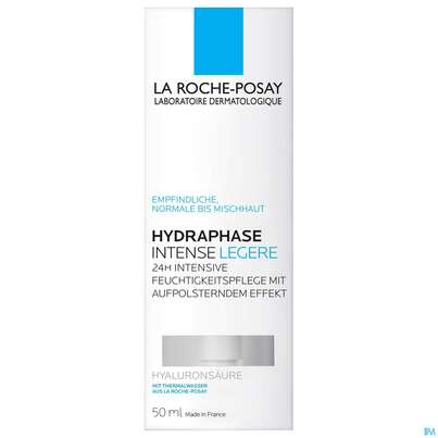 La Roche Posay Gesichtspflege Hydraphase/intense Leicht Normale Haut 50ml, A-Nr.: 3443459 - 02