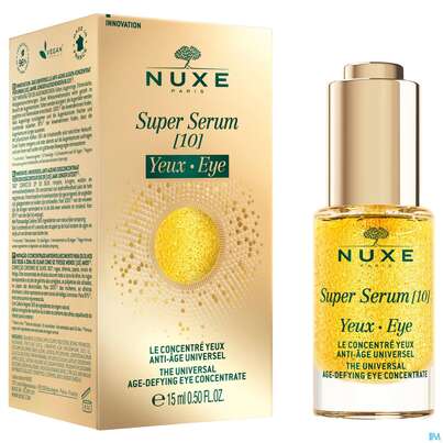 Sie sehen eine Packung Nuxe Super Serum 10 Universell Eye Concentrate Anti-aging 15ml, Produktbild: 07 Nuxe Super Serum 10 Universell Eye Concentrate Anti-aging 15ml, A-Nr.: 5821115 - 07