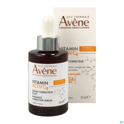 Sie sehen eine Packung Avene Vitamin Activ Cg Serum-konzentrat 30ml, Produktbild: 10 Avene Vitamin Activ Cg Serum-konzentrat 30ml, A-Nr.: 5826437 - 10