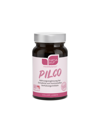 Sie sehen eine Packung nicapur mediBalance® PILCO, Produktbild: 01 nicapur mediBalance® PILCO, A-Nr.: 4603936 - 01