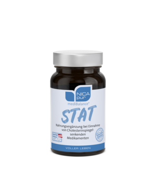 Sie sehen eine Packung nicapur mediBalance® STAT, Produktbild: 01 nicapur mediBalance® STAT, A-Nr.: 4072226 - 01