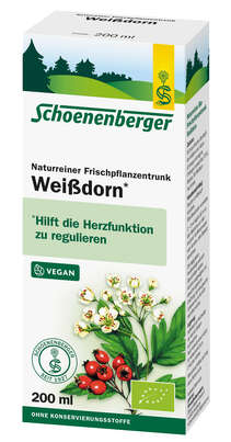 Schoenenberger Naturreiner Frischpflanzentrunk Weißdorn, A-Nr.: 2579300 - 01