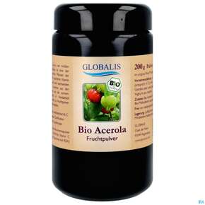Acerola 100% Pflanzl.vitamin C Pulver Violett Lichtschutz- Glas 200g, A-Nr.: 3444097 - 01