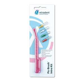 Miradent Pic Brush Intro Kit mit 4 Bürsten, A-Nr.: 2866732 - 01