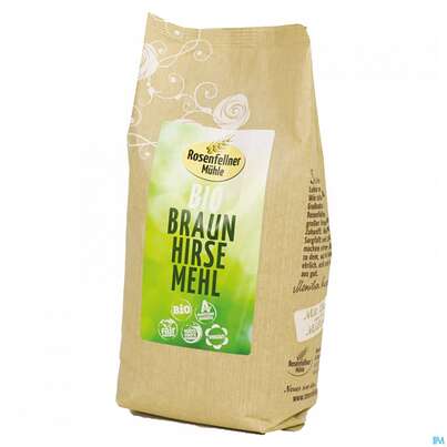 Bio Braunhirse Stein Vermahlen Vollmehl 500g, A-Nr.: 4804385 - 01