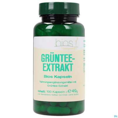 Bios Grünteeextrakt 100 Kapseln, A-Nr.: 3891471 - 01