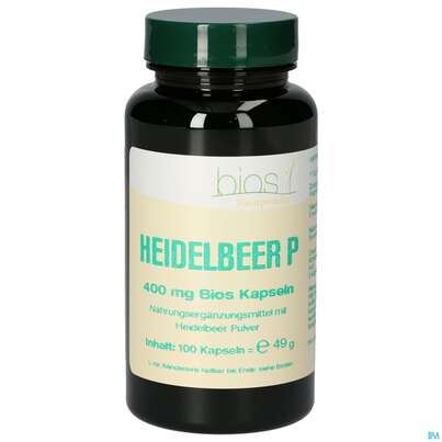 Bios Heidelbeer P 100 Kapseln, A-Nr.: 3891525 - 01