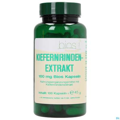 Bios Kiefernrindenextrakt 100mg 100 Kapseln, A-Nr.: 3891809 - 01