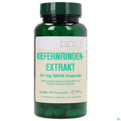 Bios Kiefernrindenextrakt 50mg 100 Kapseln, A-Nr.: 3891790 - 01