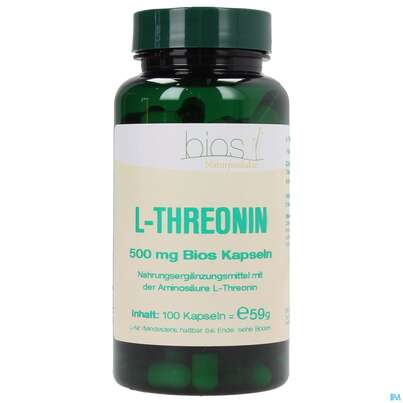 Bios l-threonin 500mg 100 Kapseln, A-Nr.: 3892281 - 01