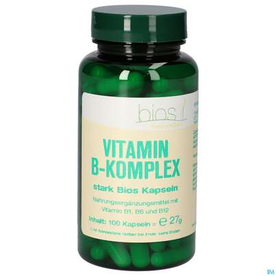 Bios Vitamin B-komplex Stark 100 Kapseln, A-Nr.: 3893487 - 02