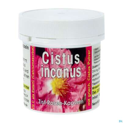 Sie sehen eine Packung Cistus Incanus Abwehr Kapseln 90st, Produktbild: 02 Cistus Incanus Abwehr Kapseln 90st, A-Nr.: 3968417 - 02