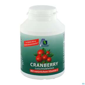 Cranberry Lutschtabl Avi 120st, A-Nr.: 3831138 - 01