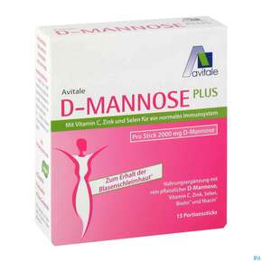 D-mannose Sticks 2000mg Plus 15st, A-Nr.: 5296028 - 01