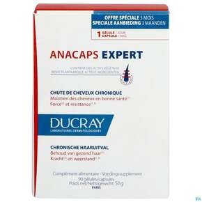 Ducray Anacaps F.d.haar Haarausfall Kapseln Expert23 90st, A-Nr.: 5688886 - 01